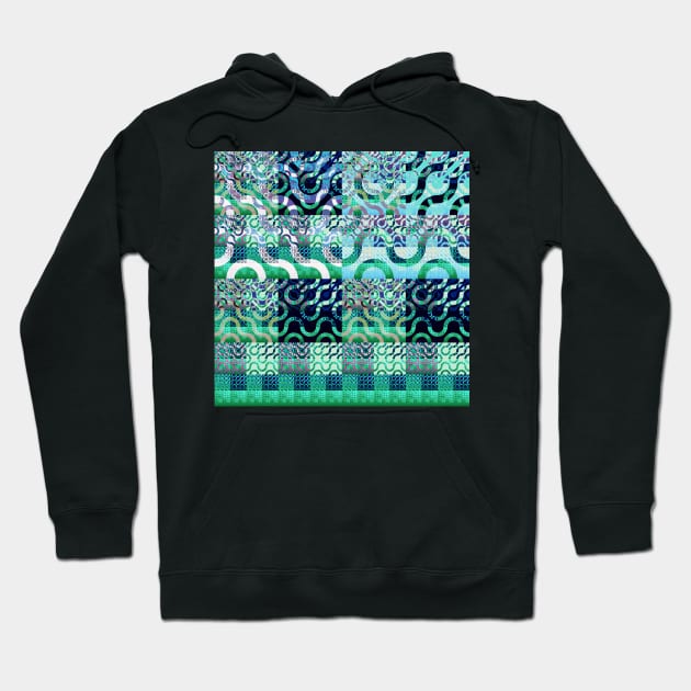 Fractal patchwork Hoodie by krinichnaya